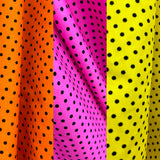 Popping Colours. Black Dots!