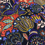 Large abstract flower viscose