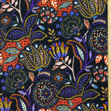 Large abstract flower viscose