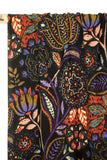 Large abstract flower viscose