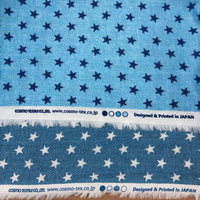 Stars in Demin Style from Cosmo Textile