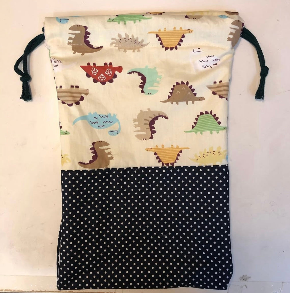 Dinosaur Drawstring Pouch