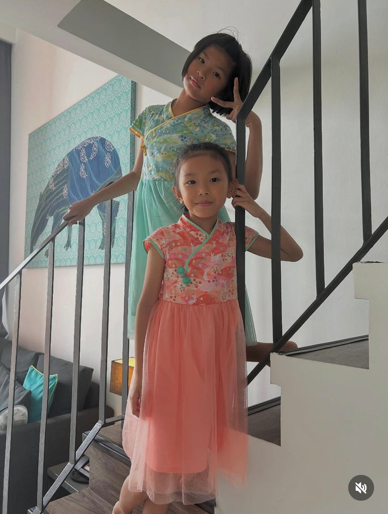 Girls Cheongsam - Bunny Wonderland