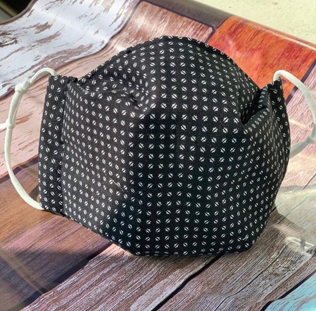 3D Face Mask - Coffee Bean