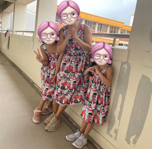 Mother Daughters Twining - Neighbourhood