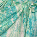 Tie Dye Design in Mint Knit