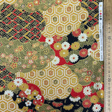 Japanese Motifs with Gold Embellishment Vintage