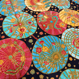 (Handprinted Batik) Full of Umbrellas