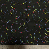 Rainbow Dotted Tracks - Sew Iowa by Sara Franlkin for Windham Fabrics