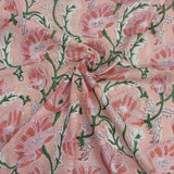 Block Print Sweet Poppy Flowers