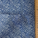 60cm - Sparkles of Navy Flowers