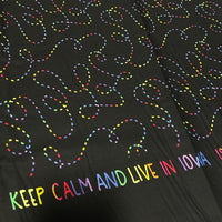Rainbow Dotted Tracks - Sew Iowa by Sara Franlkin for Windham Fabrics