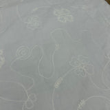 Off-White Embroidery - A String of Flowers