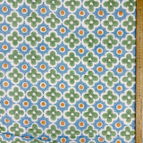 Block Print Flowers and Dots