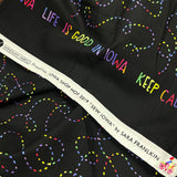 Rainbow Dotted Tracks - Sew Iowa by Sara Franlkin for Windham Fabrics