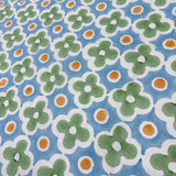 Block Print Flowers and Dots