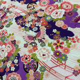 Flower Bloom in Japanese Garden Vintage