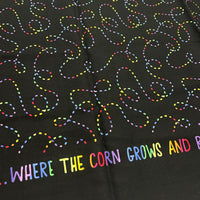 Rainbow Dotted Tracks - Sew Iowa by Sara Franlkin for Windham Fabrics