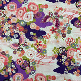 Flower Bloom in Japanese Garden Vintage