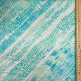 Tie Dye Design in Mint Knit