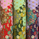 Japanese Patchwork Clouds with Geometric and Flowers