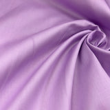Solid Pastel Purple Cotton Twill