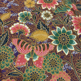 The Butterfly Flowers Panel Purple