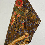 The Butterfly Flowers Panel Blue