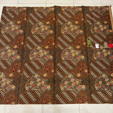 Traditional Padi Field Motif Batik Green