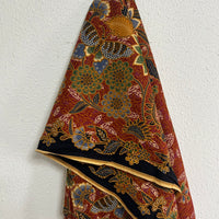 The Butterfly Flowers Panel Red