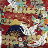 Japanese Cranes, Shrines and Mountains