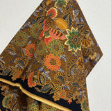 The Butterfly Flowers Panel Blue