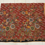 The Butterfly Flowers Panel Red