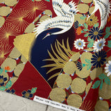 Japanese Cranes, Shrines and Mountains