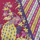 Batik An Island of Birds Red