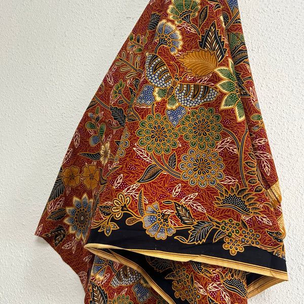 The Butterfly Flowers Panel Red