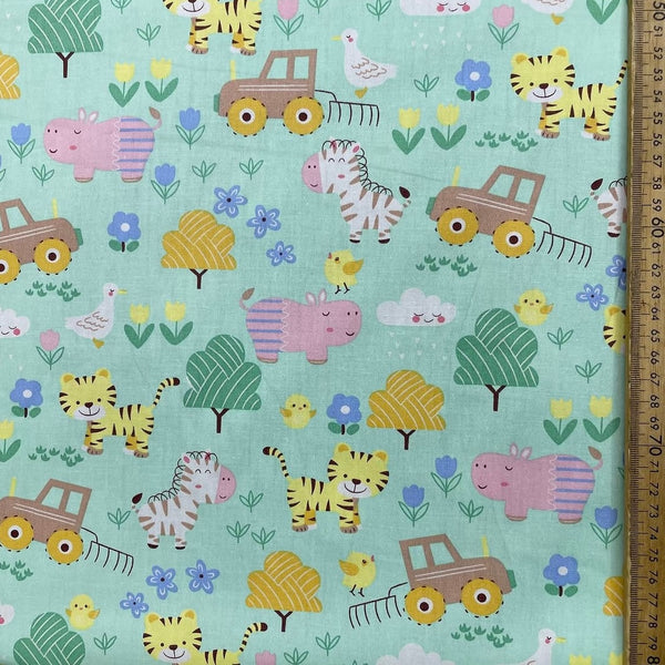 Animals on Grassland