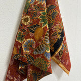The Butterfly Flowers Panel Red