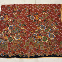 The Butterfly Flowers Panel Red