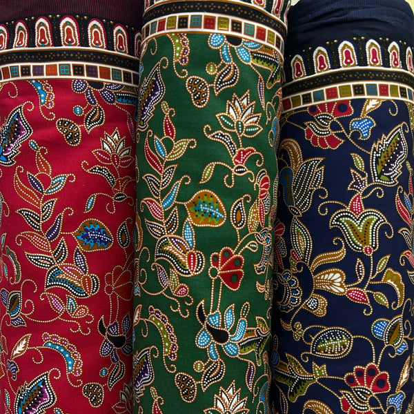 Singapore Airline Batik Inspired Cotton