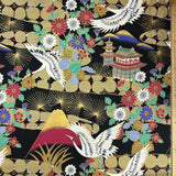 Japanese Cranes, Shrines and Mountains