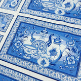Defective - Russian Pottery Blue and White