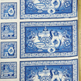 Defective - Russian Pottery Blue and White