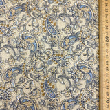 Vintage Cream Paisley