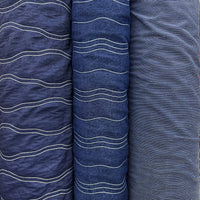 European Sashiko on Tencel Denim