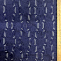 European Sashiko on Tencel Denim