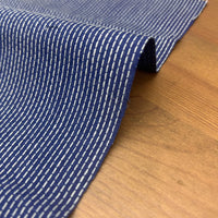 European Sashiko Dots on Denim