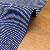 European Sashiko Dots on Denim