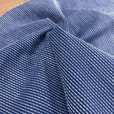 European Sashiko Dots on Denim