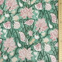 Block Print Pond Animals with Lily Green